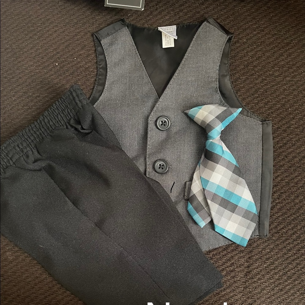 Newborn baby boy dress suit